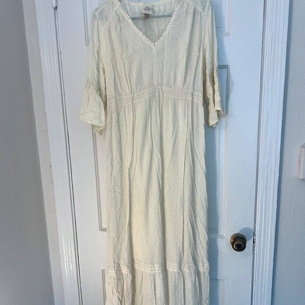 Knox Rose Cream Maxi Dress